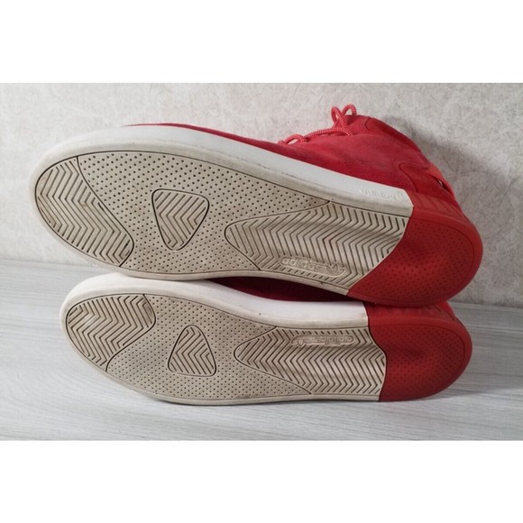 Adidas Originals Tubular Invader Men's 13 Suede Trainers Shoes Boots Lace up Red - Picture 8 of 8